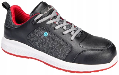   Buty robocze sportowe półbuty Eco Composite S3S SR PORTWEST [FC07] 46