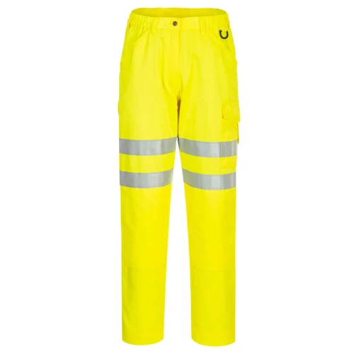   Spodnie robocze żółte ostrzegawcze Eco PORTWEST EC40 36 eu52 - pas 90-92 cm