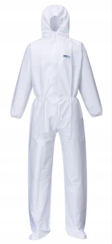   Kombinezon chemiczny antystatyczny ochraniacze butów 5/6 ST41 XXL BIZTEX