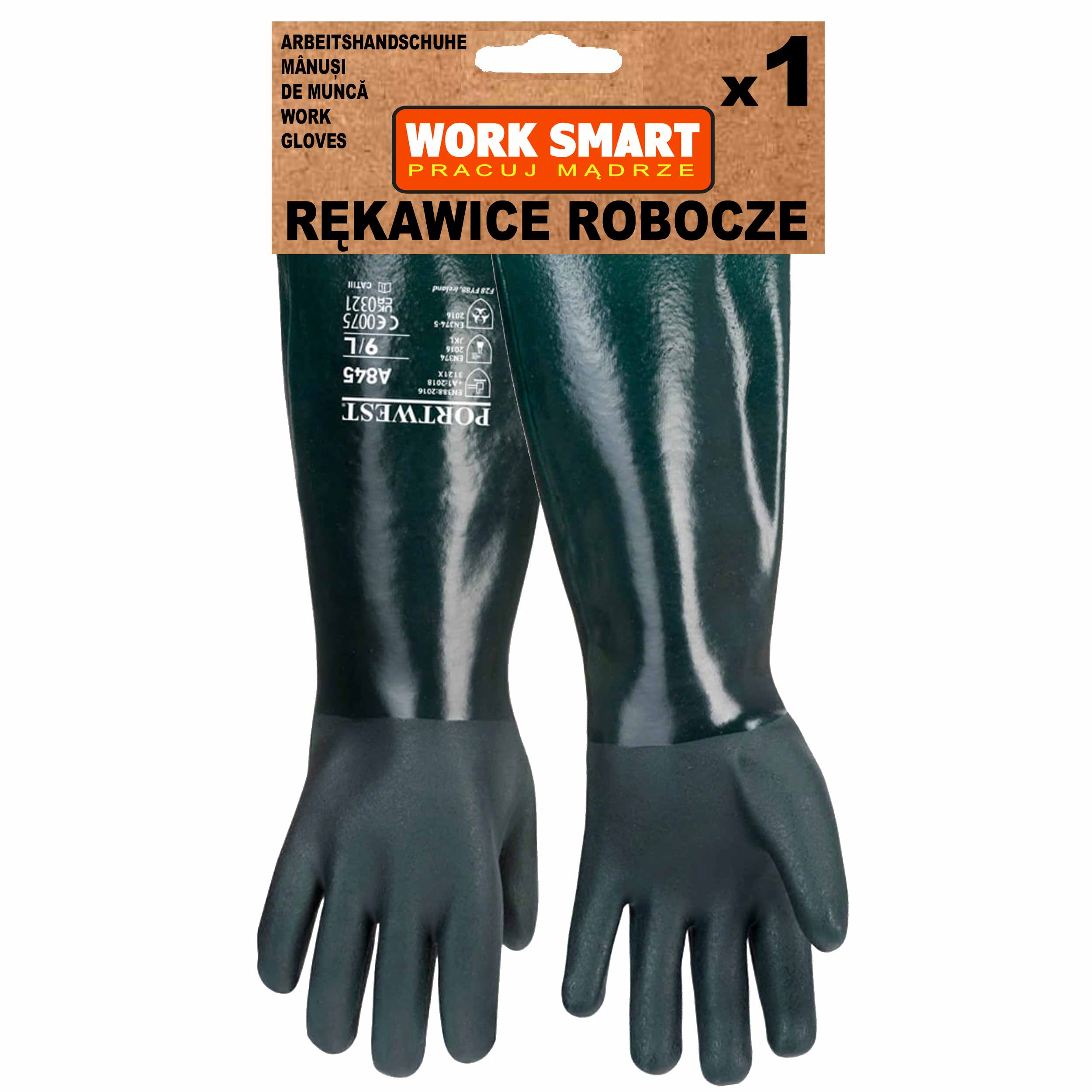 rękawice robocze, rodzaje rękawic roboczych, ochrona dłoni, BHP, rękawice antyprzecięciowe, rękawice chemoodporne, 
